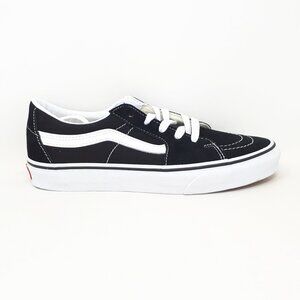 Vans Sk8-Low Black True White Classic Skate Casual Shoe Sneaker Womens Size NEW